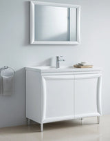 Bathroom Vanity Cabinet White VOGUE