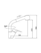 Kitchen Faucet Pullout Mixer ALTON