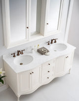 Bathroom Vanity Cabinet White AMERICAN STYLE