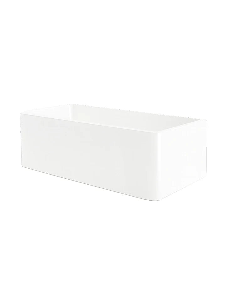 Bathtub 175x73 cm Polymarble White ASPIRE