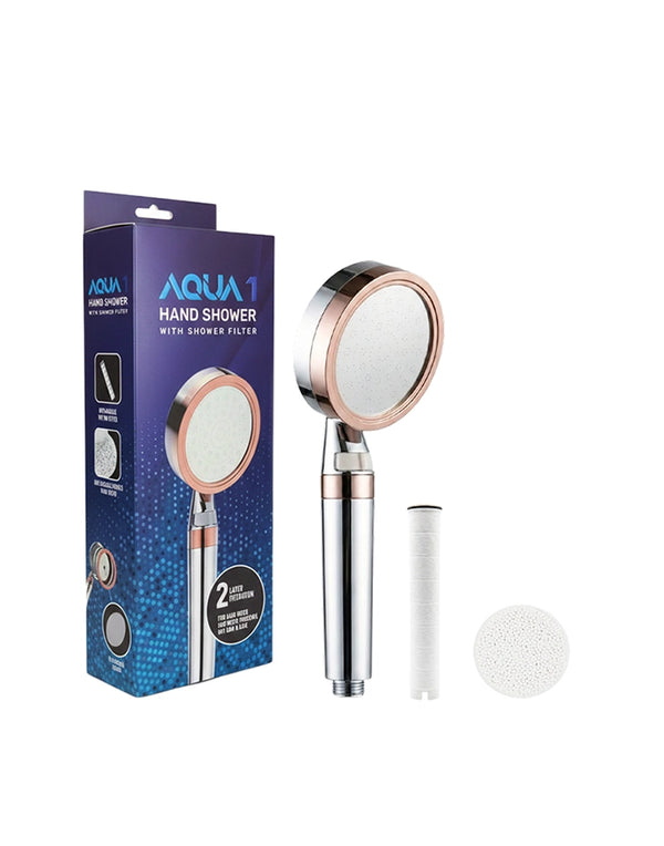 Filter Hand Shower Head Chrome AQUA 1