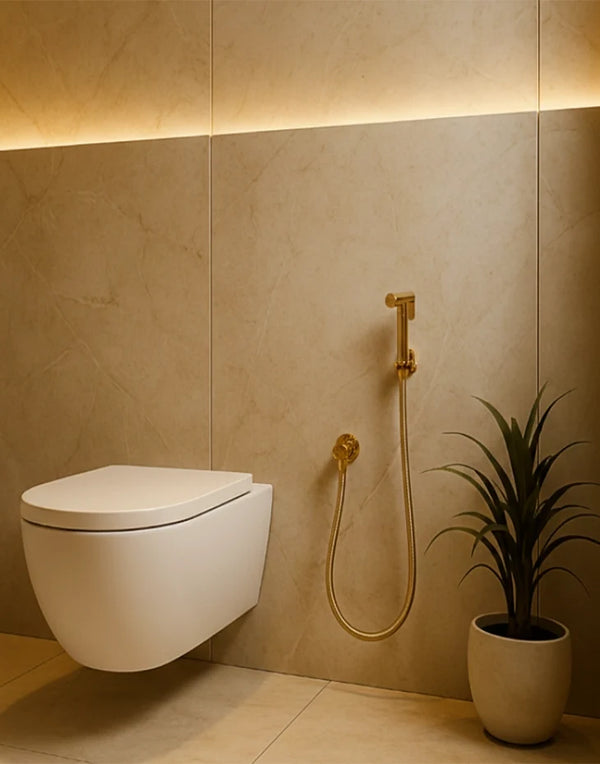 Shattaf Bidet Spray Brass Gold HUNTER