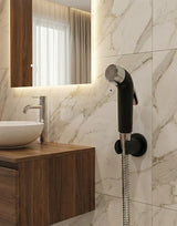 Shattaf Bidet Spray ABS Black NERO