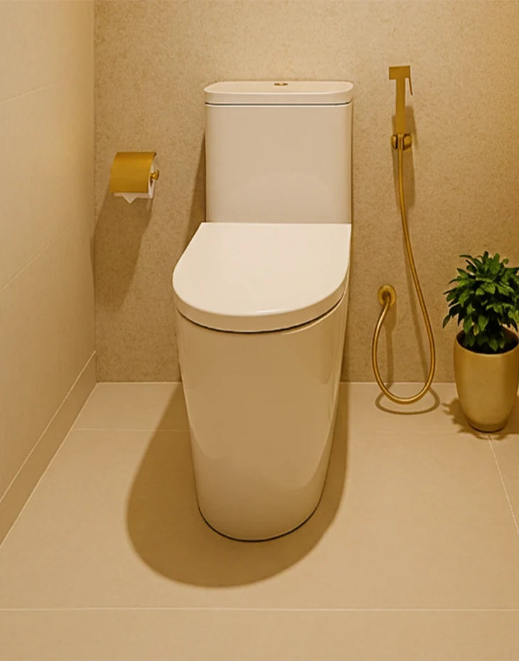 Shattaf Bidet Spray Brass Brushed Gold STELLA