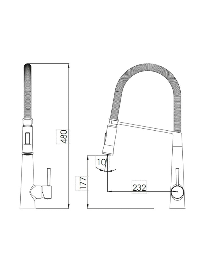 Kitchen Faucet Pullout Mixer BRAVO