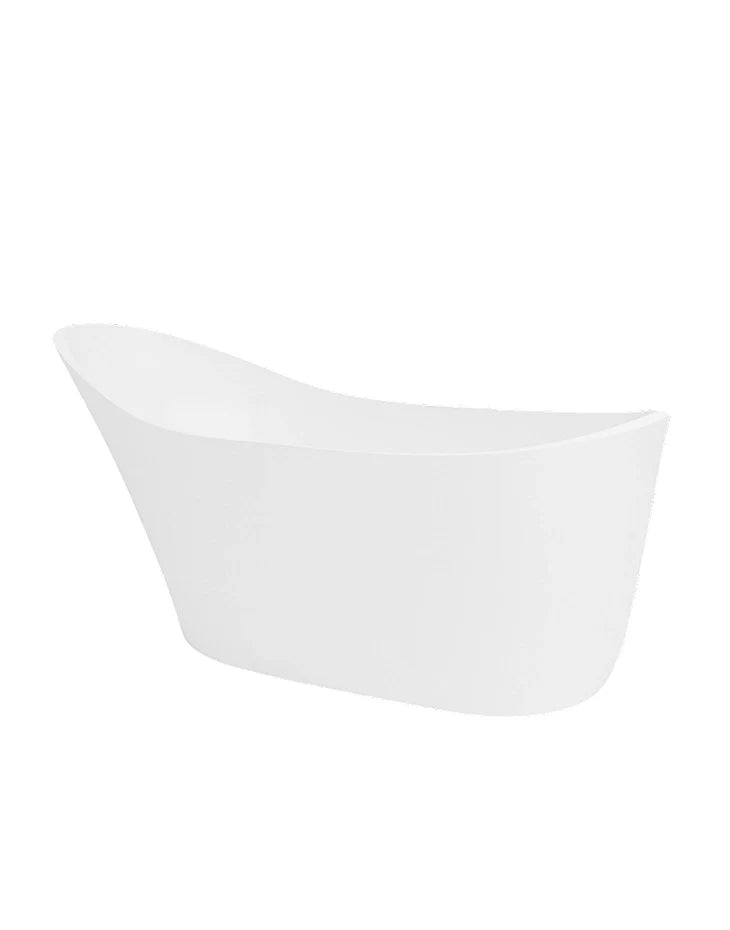 Bathtub 170x75 cm Polymarble White FLORDA