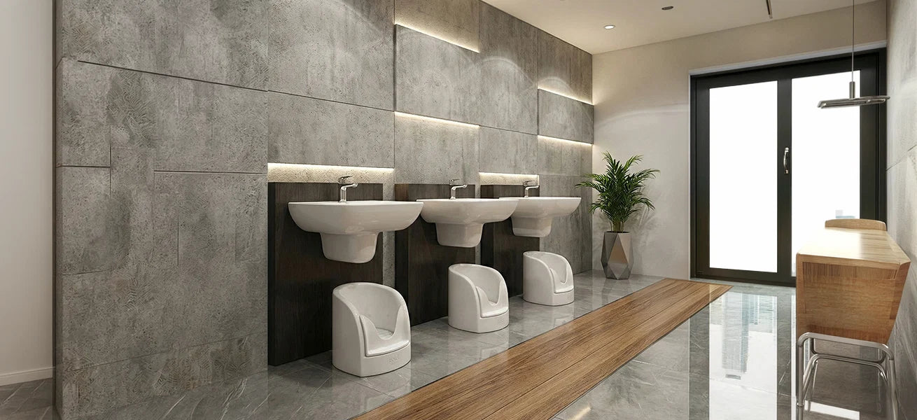 Wudu Basin – Designed for Hygiene and Controlled Water Flow