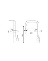 Kitchen Faucet Pullout Mixer ALLAN