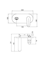 Basin Mixer Single Lever with Pulling Rod LINDA