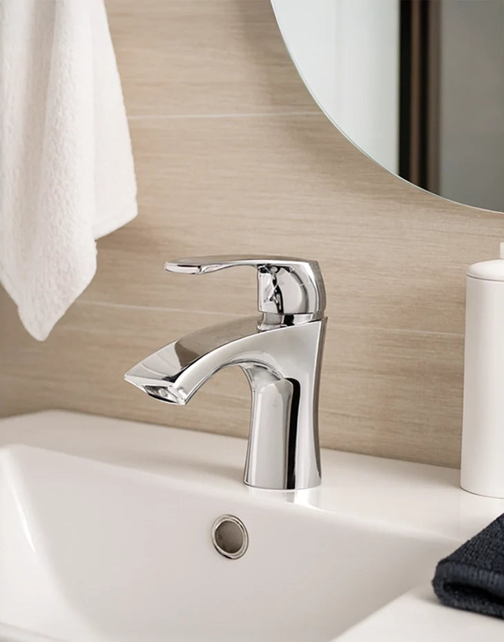 Basin Mixer Single Lever Chrome ROSSO