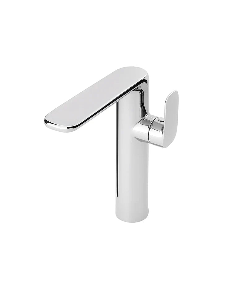 Basin Mixer Tall Long Neck Single Lever Chrome LATIKAZ