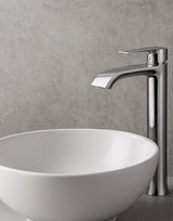 Basin Mixer Tall Long Neck Single Lever Chrome LORE