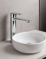 Basin Mixer Tall Long Neck Single Lever Chrome OLIA
