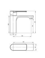 Basin Mixer Single Lever Chrome VOTO
