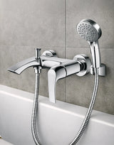 Bath and Shower Mixer Single Lever Chrome ROSSO