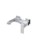 Bath and Shower Mixer Single Lever Chrome KRYSTAL