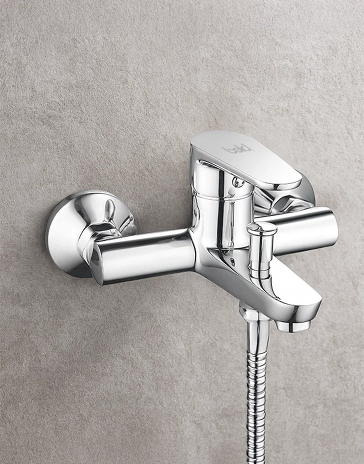 Bath and Shower Mixer Single Lever Chrome ADOUR