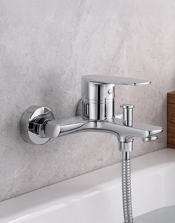 Bath and Shower Mixer Single Lever Chrome VOTO