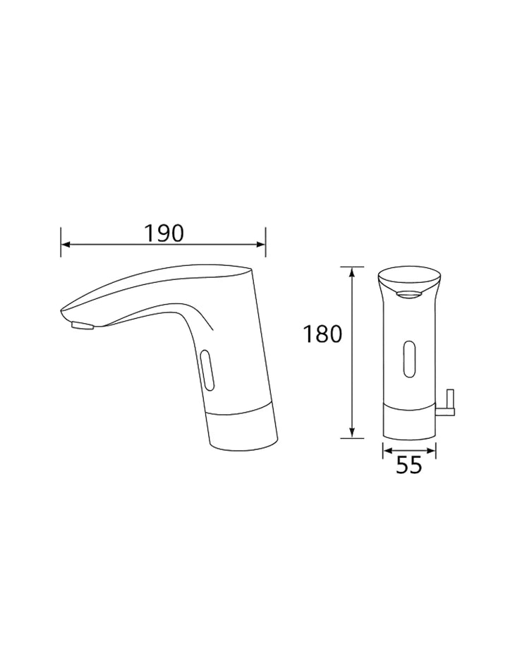 Electronic Basin Faucet - Mixer with Sensor