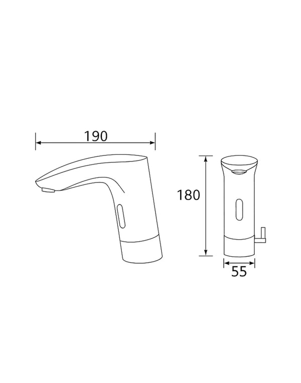 Electronic Basin Faucet - Mixer with Sensor