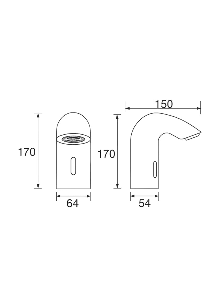 Electronic Basin Faucet - Mixer with Sensor