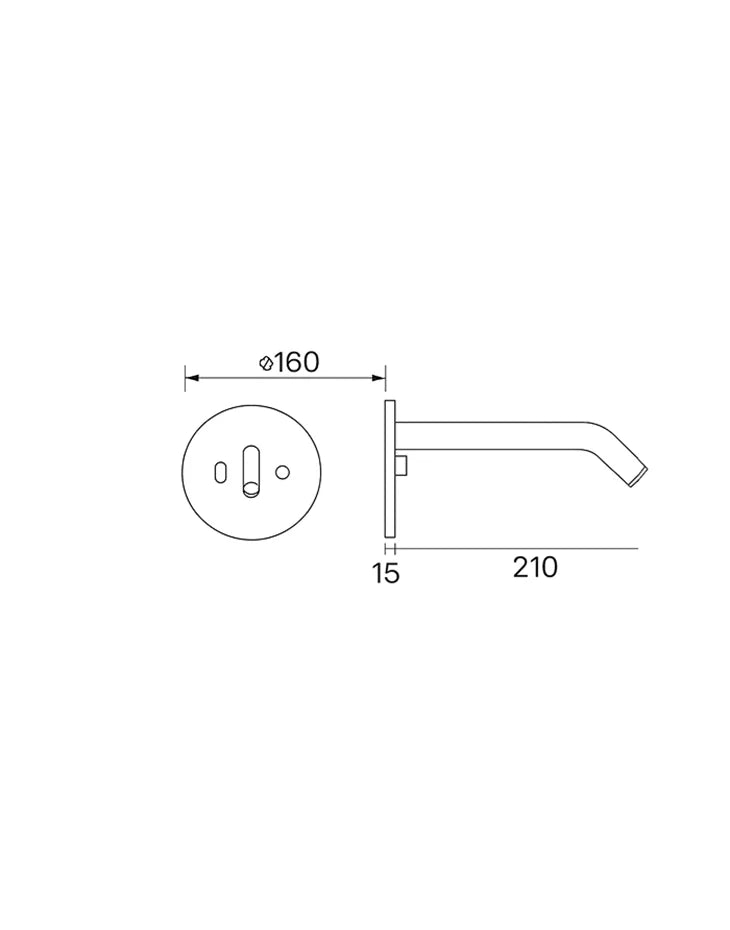 Electronic Basin Faucet - Mixer with Sensor