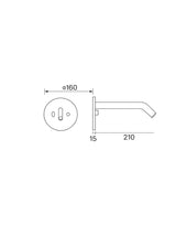 Electronic Basin Faucet - Mixer with Sensor