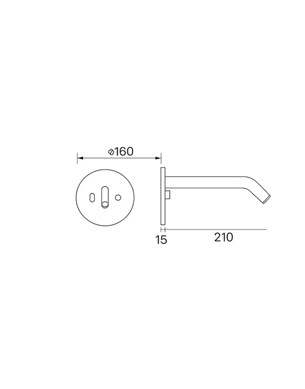 Electronic Basin Faucet - Mixer with Sensor