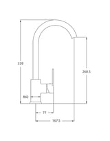 Kitchen Faucet Mixer Gooseneck OLIA