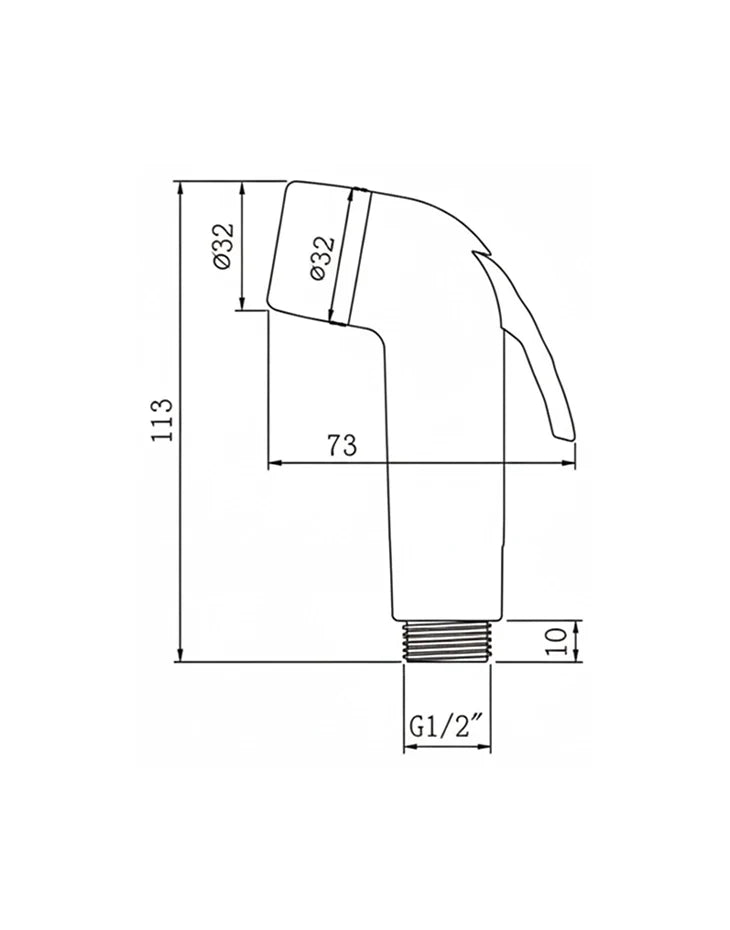 Shattaf Bidet Spray Travel Shattaf Set