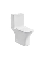 Close Coupled (Two Piece) P trap Water Closet Set 650x350 mm