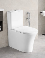 Close Coupled (Two Piece) P trap Water Closet Set 670x390 mm