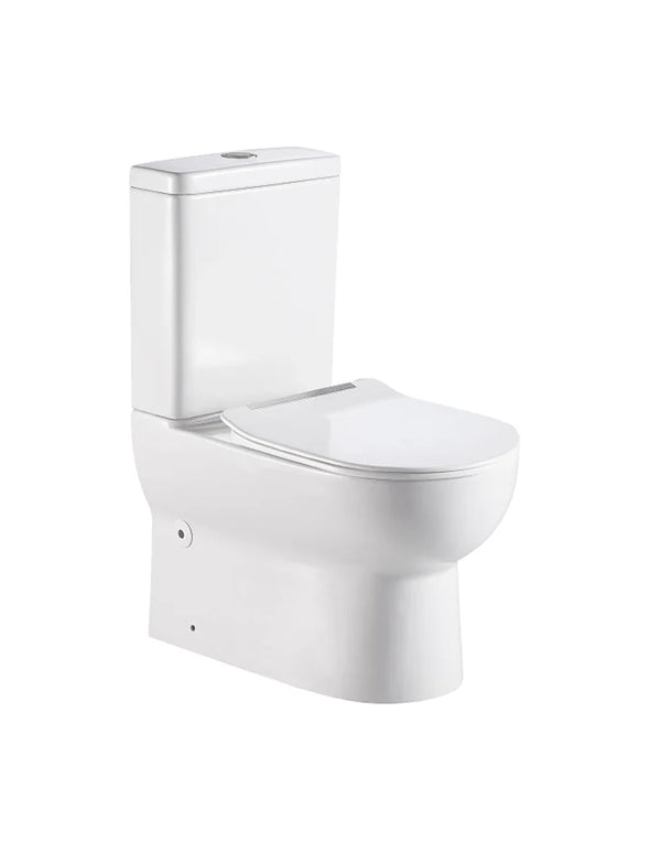 Close Coupled (Two Piece) P trap Water Closet Set 670x390 mm