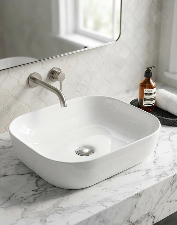 Wash Basin Countertop Oval 505 x 405 mm ART