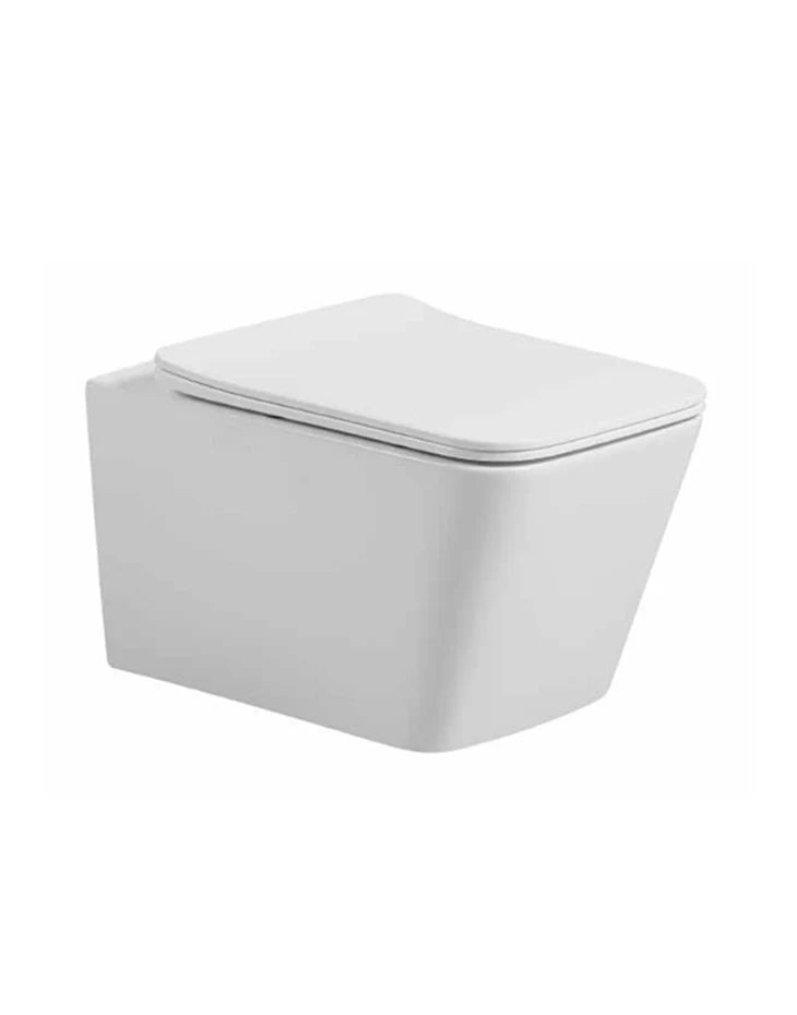 Wall Hung P trap Water Closet Square 520 x 360 mm
