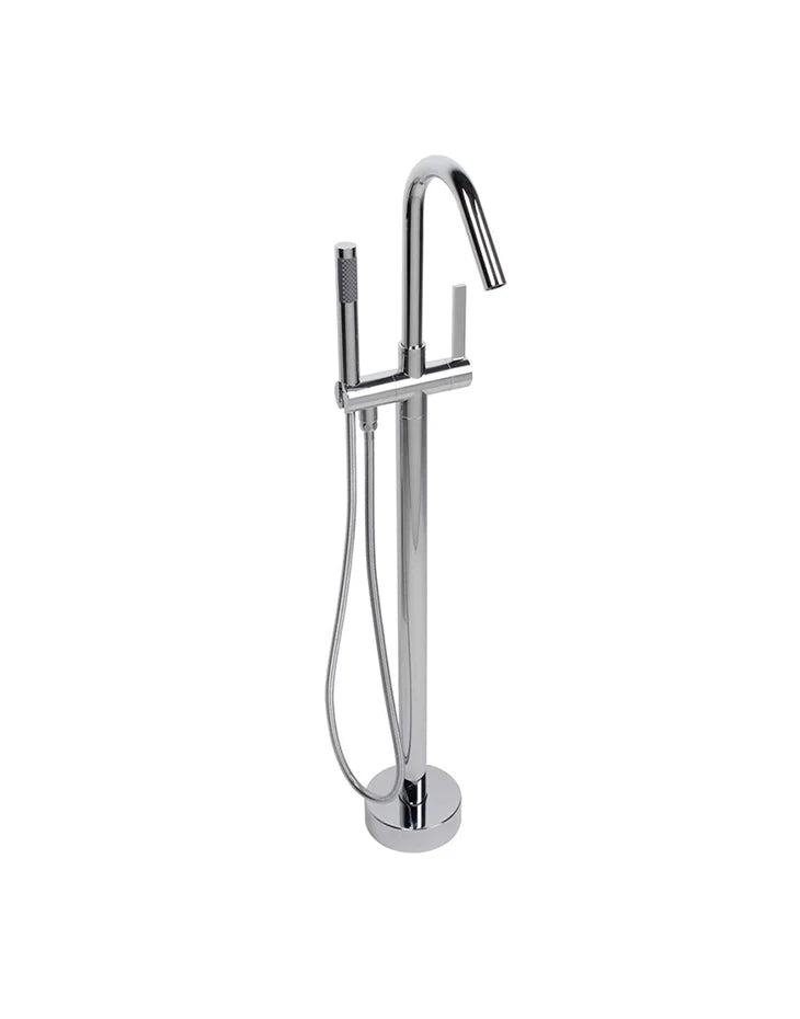 Free Standing Bathtub Faucet with Sprayer