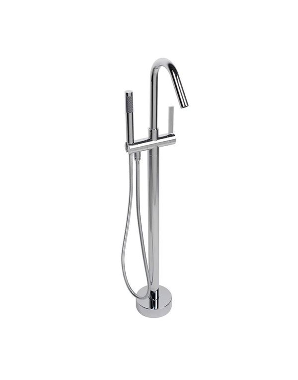 Free Standing Bathtub Faucet with Sprayer