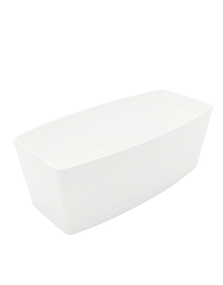 Bathtub 180x80 cm Polymarble White TANK