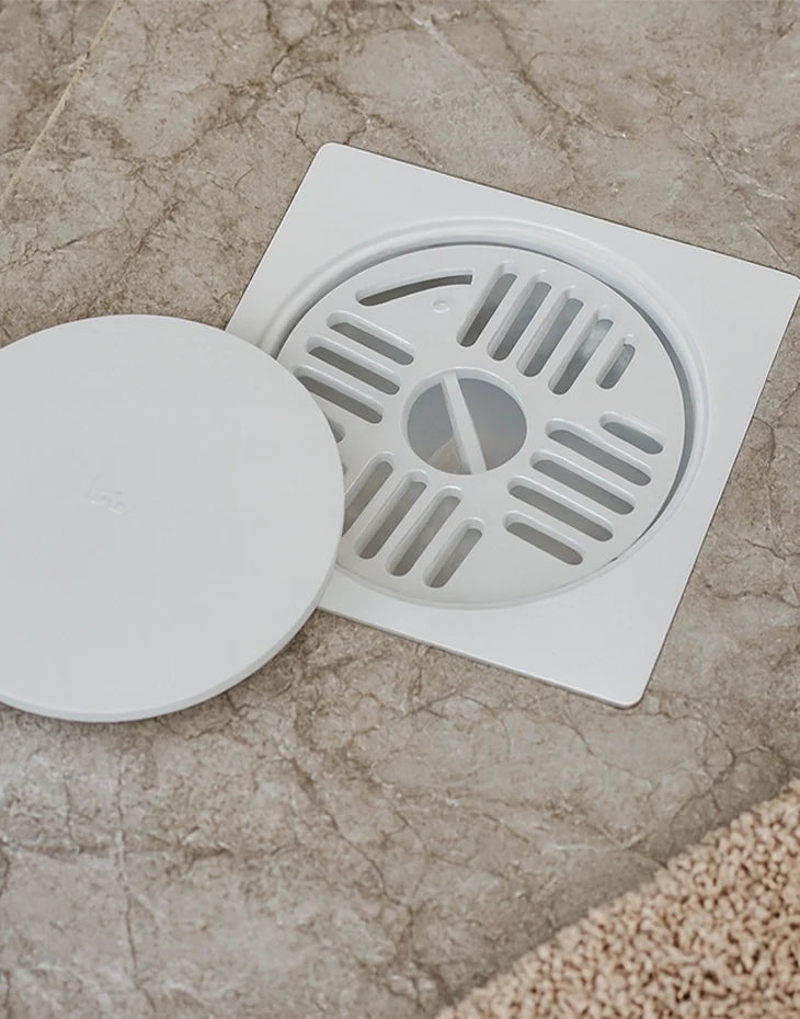 Floor Drainer 150x150 mm ABS White