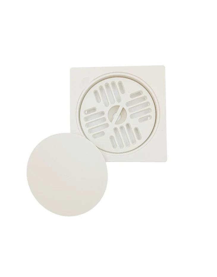Floor Drainer 150x150 mm ABS Ivory
