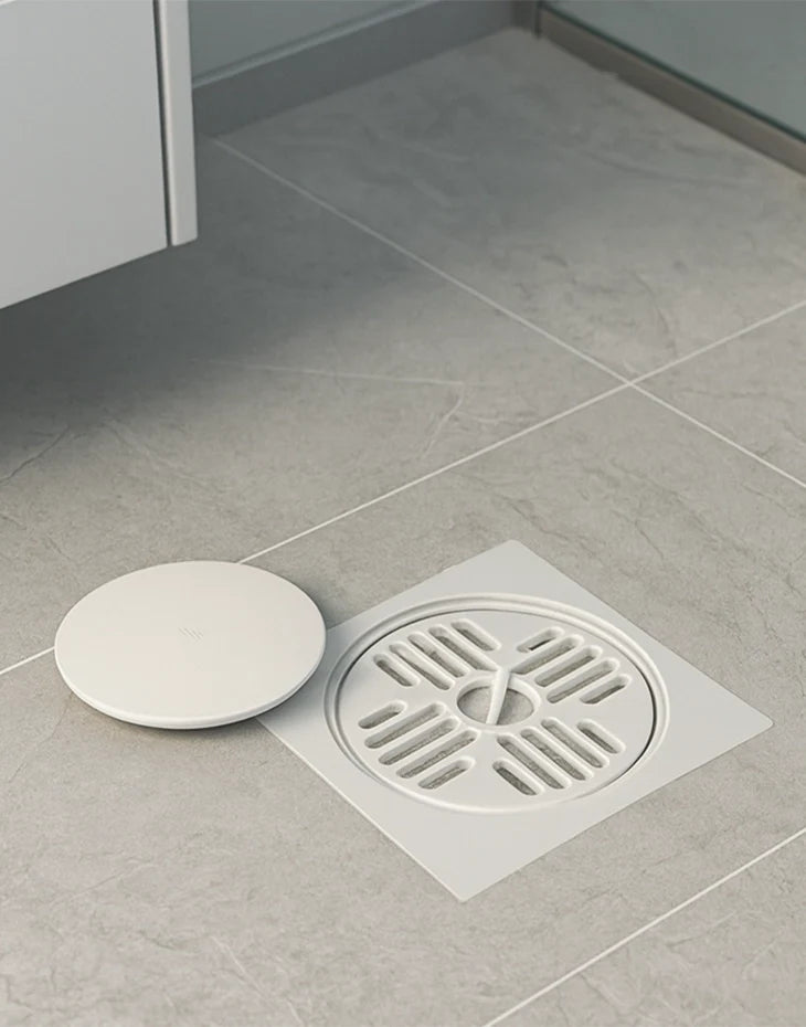 Floor Drainer 150x150 mm ABS Ivory