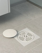 Floor Drainer 150x150 mm ABS Ivory