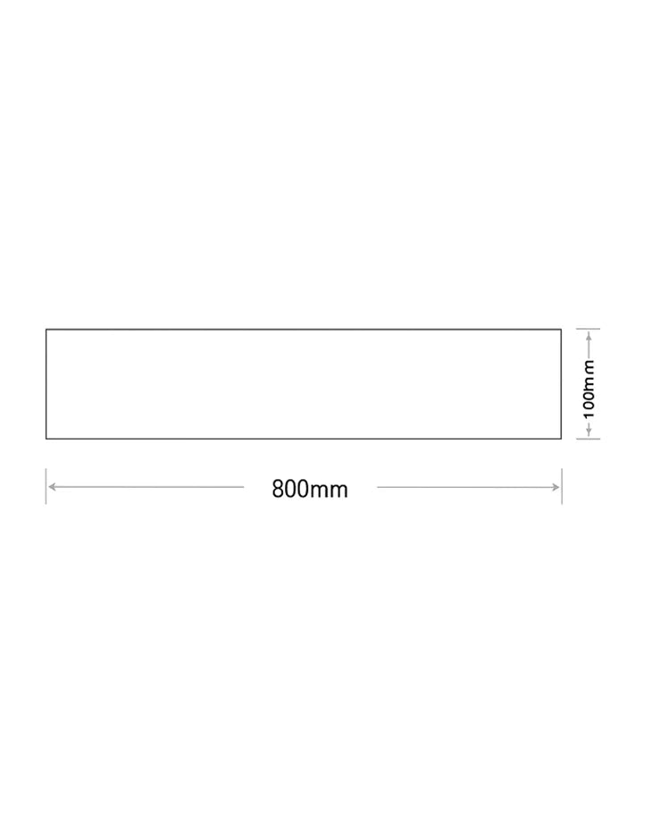 Drain Channel 100 mm x 800 mm Stainless Steel