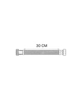 Flexible Hose Toilet Connector Pipe 30 cm