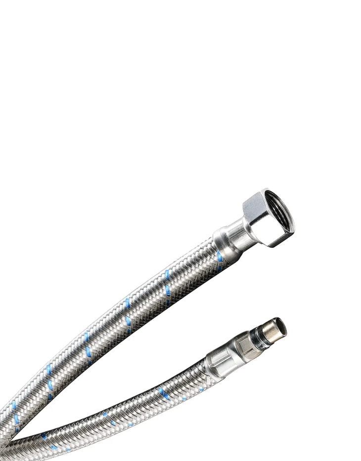 Flexible Hose Faucet Connector 60cm Blue