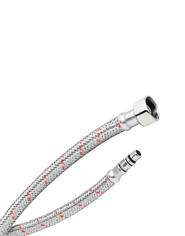 Flexible Hose Faucet Connector 50cm Red