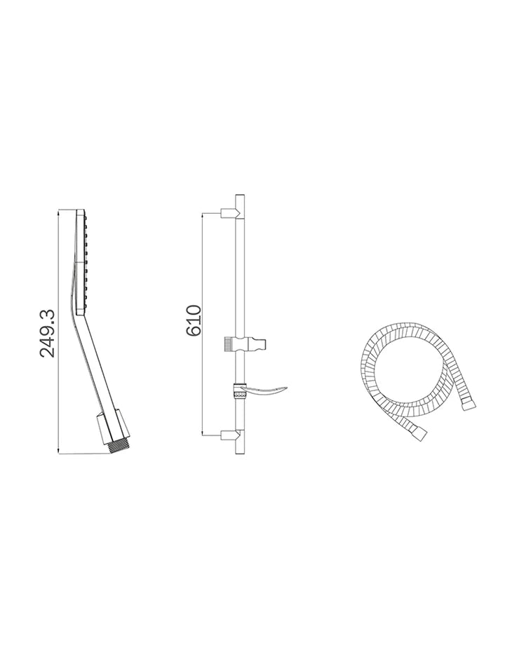 Hand Shower Kit REDEX