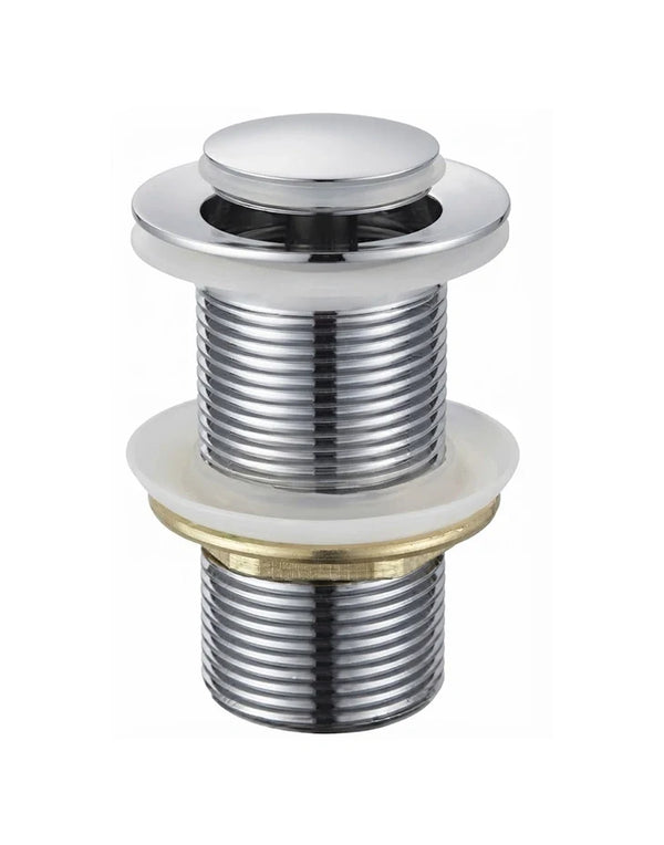 Basin Waste Pop-Up 1.1/4 inch Brass Unslotted