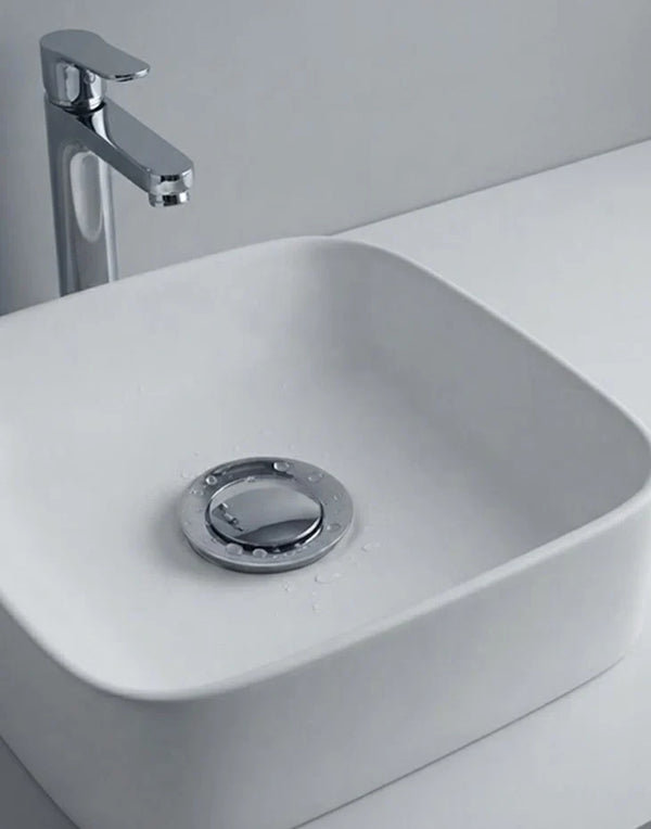 Basin Waste Pop-Up 1.1/4 inch Brass Unslotted