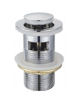 Basin Waste Pop-Up 1.1/4 inch Brass Slotted
